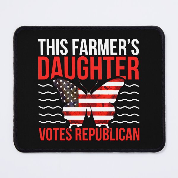 Item preview, This Farmers Daughter Votes Republican designed and sold by OneFineGem.