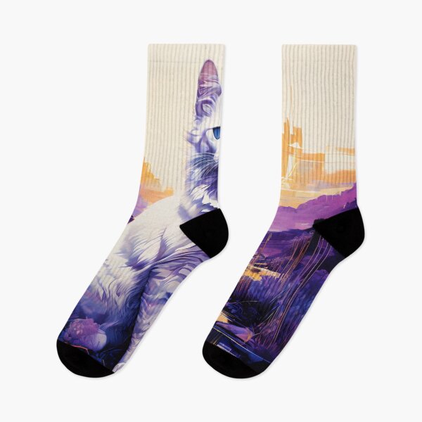 Item preview, A cat in a polluted stream outside of a city designed and sold by JangmiHorang.