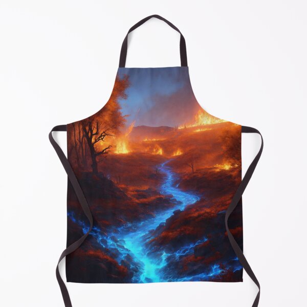 Item preview, Fiery Night, Tranquil Stream designed and sold by John v p.