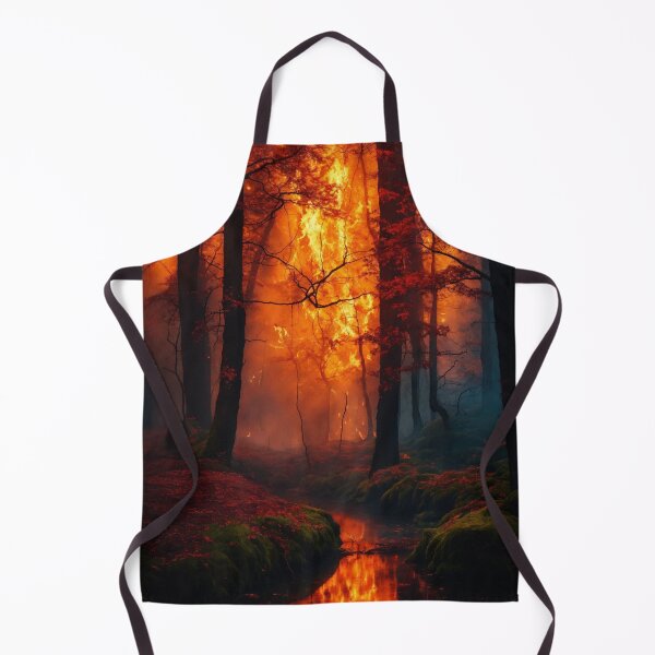 Item preview, Fiery Forest Reflection designed and sold by John v p.