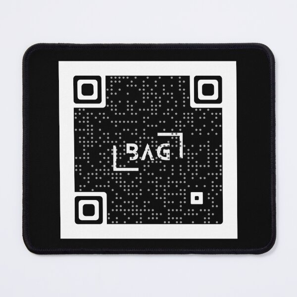 Item preview, Blessinger Art Graphic (BAG) logo black background designed and sold by Blessinger77.