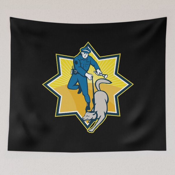 Item preview, Police Dog designed and sold by GoJobs.