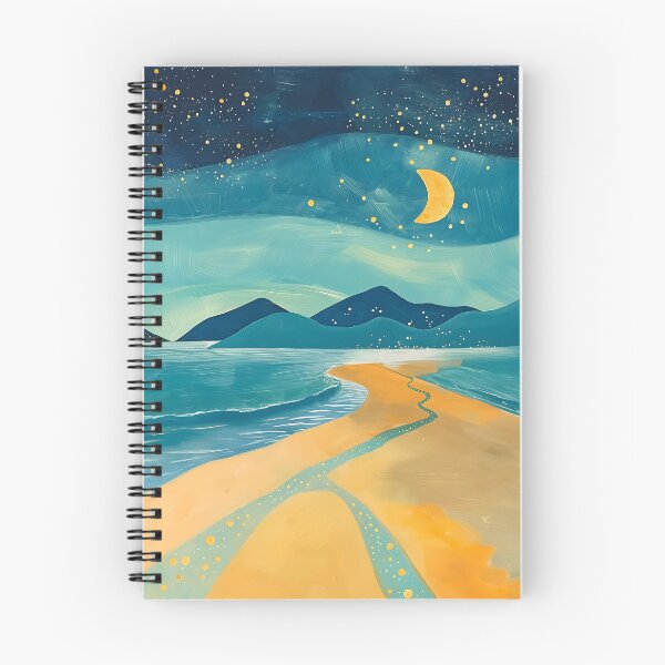 Item preview, Golden Shores at Night designed and sold by unimuse.