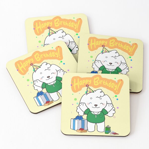 Item preview, SushiDog: Happy Birthday designed and sold by OneLineTeddy.