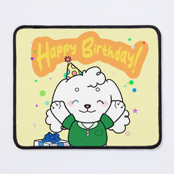 Item preview, SushiDog: Happy Birthday designed and sold by OneLineTeddy.