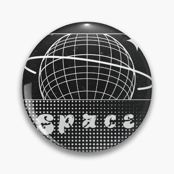 Item preview, B&W Y2K Space Graphic designed and sold by ArtsieAxxie.