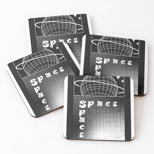 Item preview, B&W Y2K Space Graphic designed and sold by ArtsieAxxie.