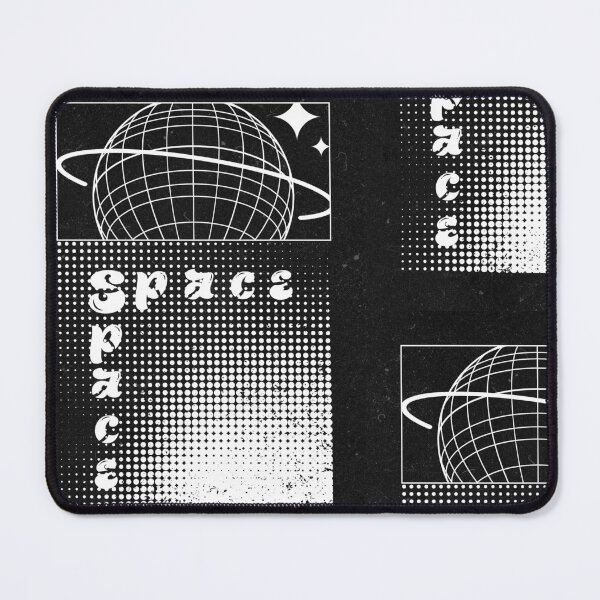 Item preview, B&W Y2K Space Graphic designed and sold by ArtsieAxxie.