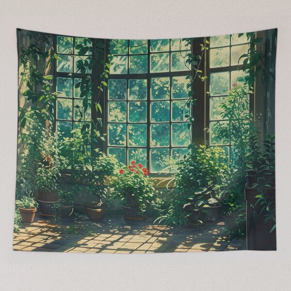Aperçu de l'œuvre chambre verte créée et vendue par ururuty.