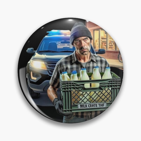 Item preview, Sadly, Milk Crate Crimes Are Especially Harmless designed and sold by eatmorvelopator.