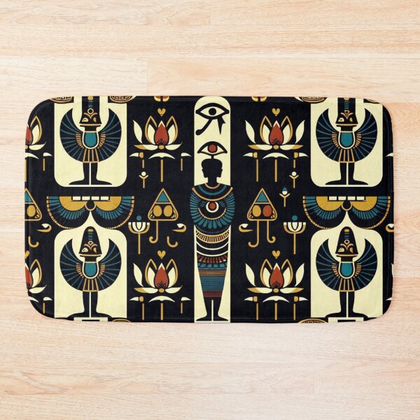Item preview, Ancient Egyptian Symbols Print Pattern designed and sold by PinUpPizzazz.