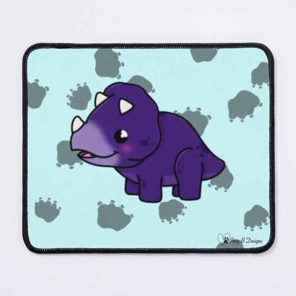 Item preview, Nubs the Triceratops designed and sold by Savy's Nook.