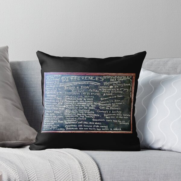 Item preview, Derry Girls Protestants Catholics Blackboard designed and sold by KingCobra05.