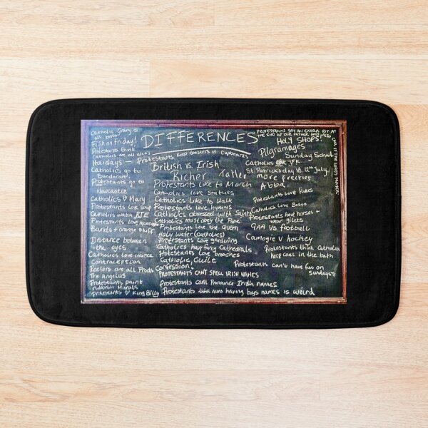 Item preview, Derry Girls Protestants Catholics Blackboard designed and sold by KingCobra05.