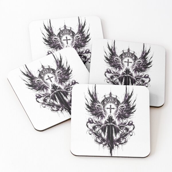 Item preview, "Divine Duality: The Enigma of Light and Dark" designed and sold by TinyHex.