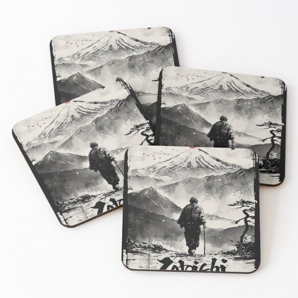 Item preview, Zatoichi 2 designed and sold by Beni-Shoga-Ink.