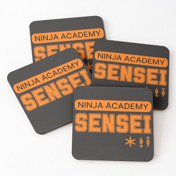 Item preview, NINJA ACADEMY SENSEI designed and sold by ChilledTaho.