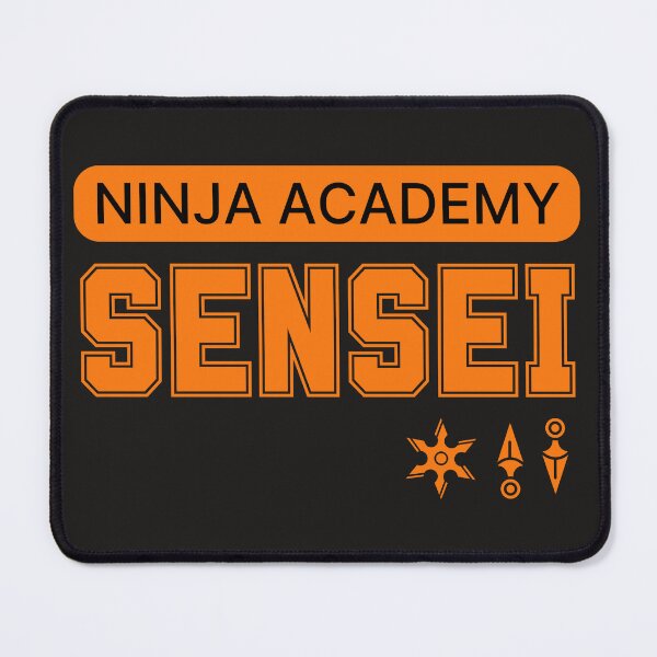 Item preview, NINJA ACADEMY SENSEI designed and sold by ChilledTaho.