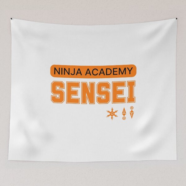 Item preview, NINJA ACADEMY SENSEI designed and sold by ChilledTaho.
