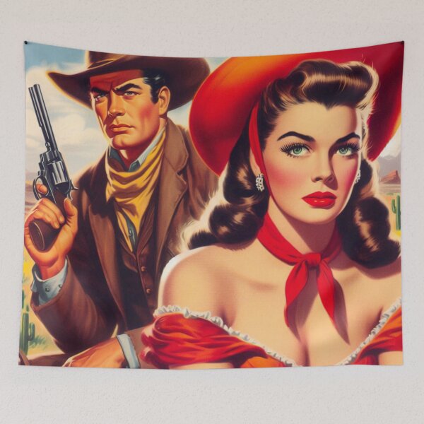 Item preview, Retro Pulp Western designed and sold by PulpVintage.