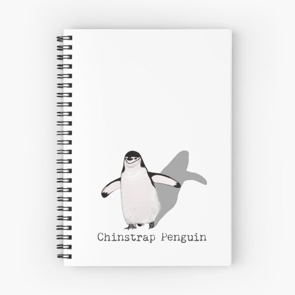 Item preview, Chinstrap Penguin Labeled designed and sold by ArtAndBliss.