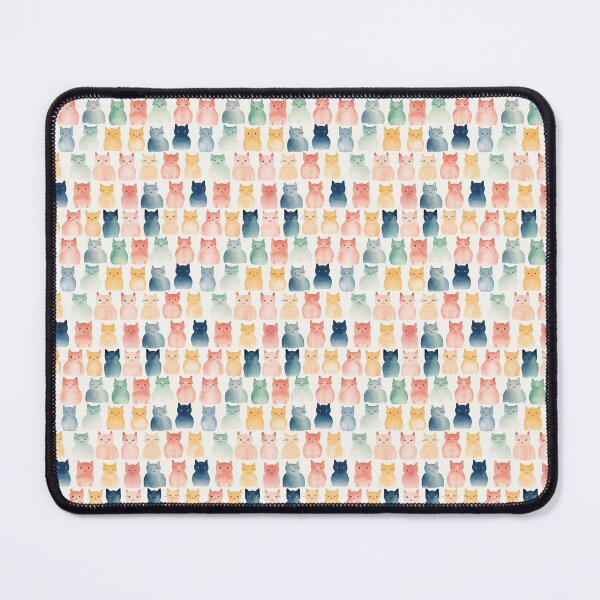 Item preview, Colorful Kitty Pattern designed and sold by HasHs.