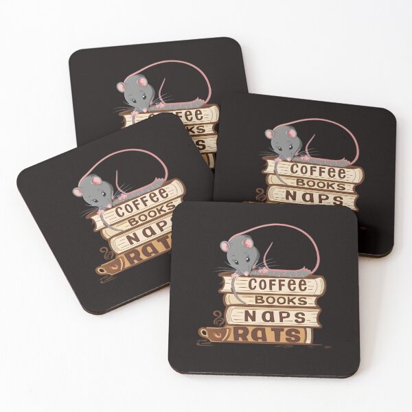 Item preview, Coffee Books Naps Rats,coffee lover,book lover designed and sold by FINALSHOP1.