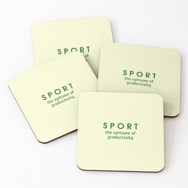 Item preview, Sport, the epitome of productivity, Cool color art designed and sold by artdragongift 15.