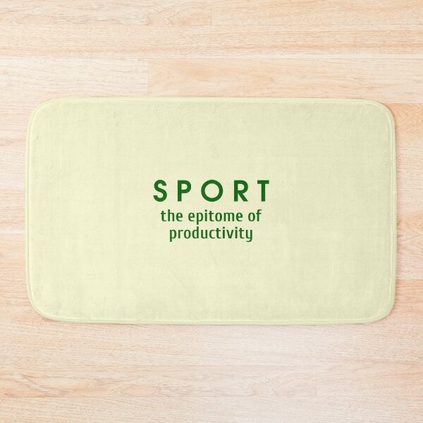 Item preview, Sport, the epitome of productivity, Cool color art designed and sold by artdragongift 15.