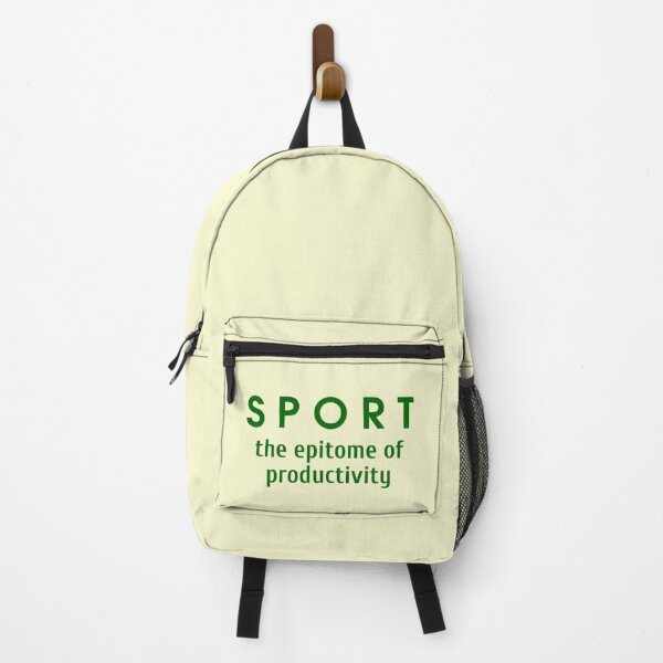 Item preview, Sport, the epitome of productivity, Cool color art designed and sold by artdragongift 15.