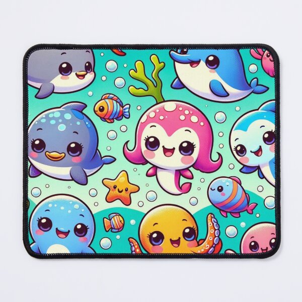 Item preview, Cute Creatures of the Ocean Inspired Design designed and sold by GPrint001.