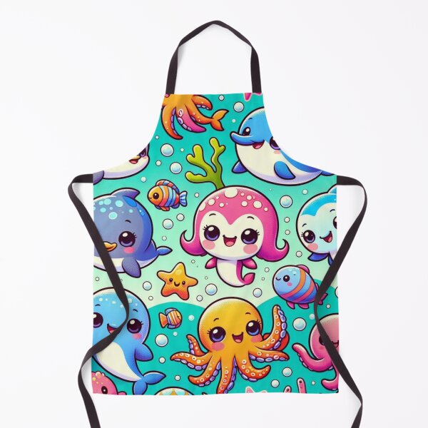 Item preview, Cute Creatures of the Ocean Inspired Design designed and sold by GPrint001.