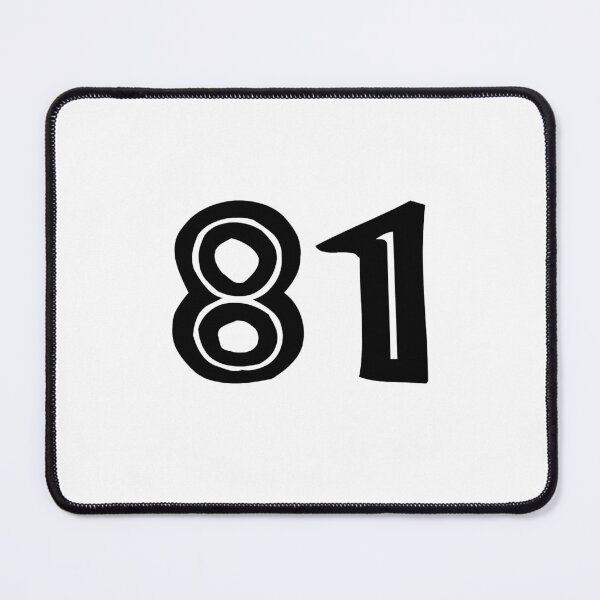 Item preview, 81, eighty-one, black, tribal, african designed and sold by Numbers-Art.