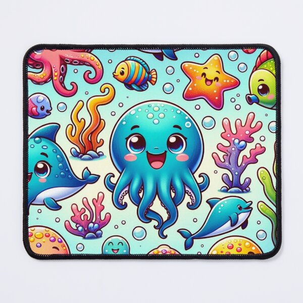 Item preview, Cute Creatures of the Ocean Inspired Design designed and sold by GPrint001.
