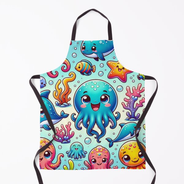 Item preview, Cute Creatures of the Ocean Inspired Design designed and sold by GPrint001.