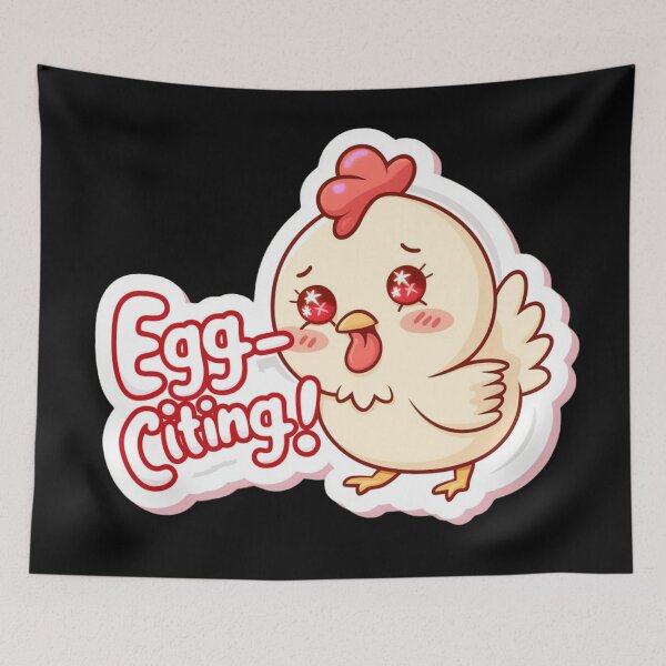 Item preview, Chicken: Eggciting designed and sold by OceanProtec.