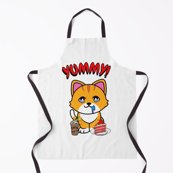 Item preview, Cute Orange Cat is enjoying coffee and cake designed and sold by Pet Station.