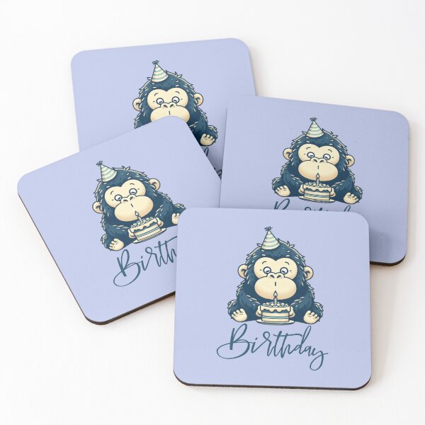 Item preview, Gorilla Birthday for Boys Party  designed and sold by VerveVerseBoo.