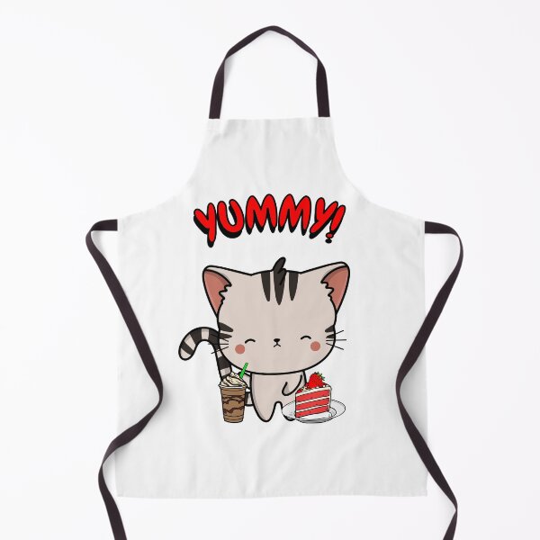 Item preview, Cute Tabby Cat is enjoying coffee and cake designed and sold by Pet Station.
