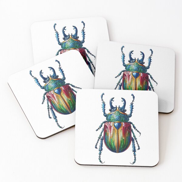 Item preview, Nature's Palette: Big Bug Elegance in Vivid Hues designed and sold by JAMESAMORN.