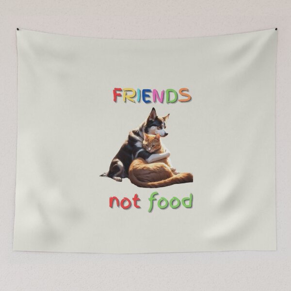 Item preview,  Love Knows No Species: Vegan Vibes, Friends Not Food .Vegan Shirt Vegetarian T Shirt Animal Lover Friends Not Food Shirt  designed and sold by AdesignTEE.