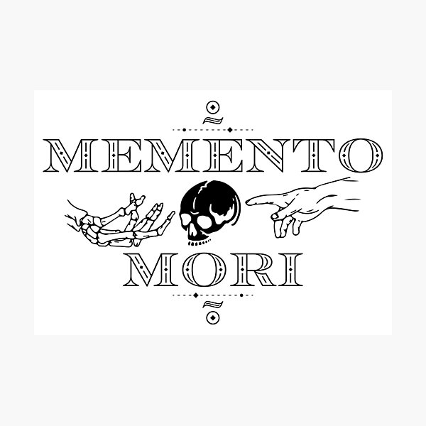 Artikel-Vorschau von Memento Mori klassischer lateinamerikanischer Stil mit antiken Totenkopfhänden und Knochen, designt und verkauft von GregInJapanShop.