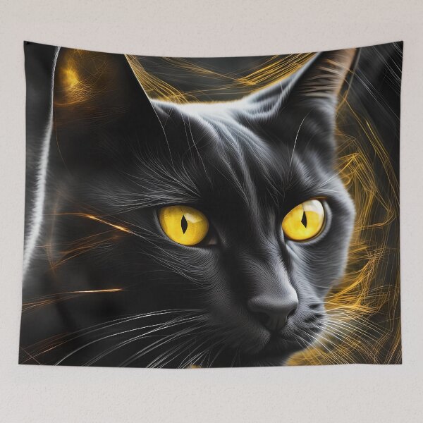 Item preview, Beautiful Black Cat designed and sold by PC-artist.
