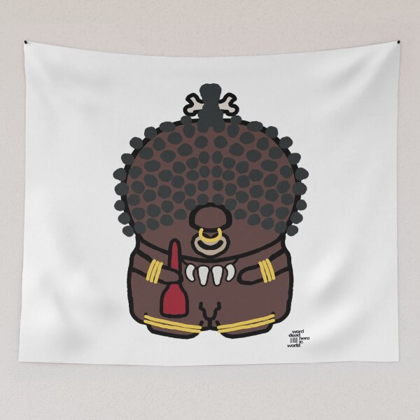 Item preview, word dead heroic world 02 mufufu  designed and sold by teethontheroof.