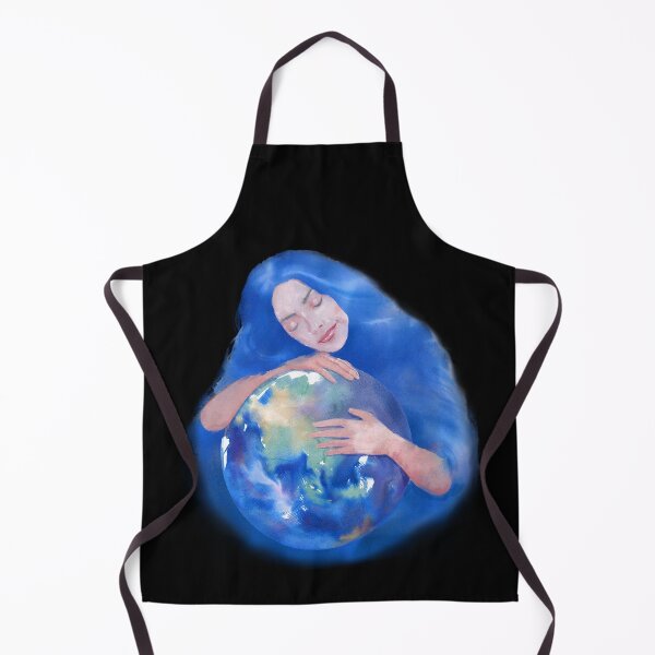 Item preview, Earth Day, Mother Hugging Earth Clipart, Embracing Our Earth: A Digital Watercolor designed and sold by hadkhanong.