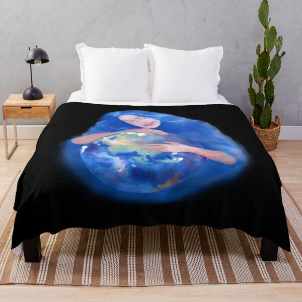 Item preview, Earth Day, Mother Hugging Earth Clipart, Embracing Our Earth: A Digital Watercolor designed and sold by hadkhanong.
