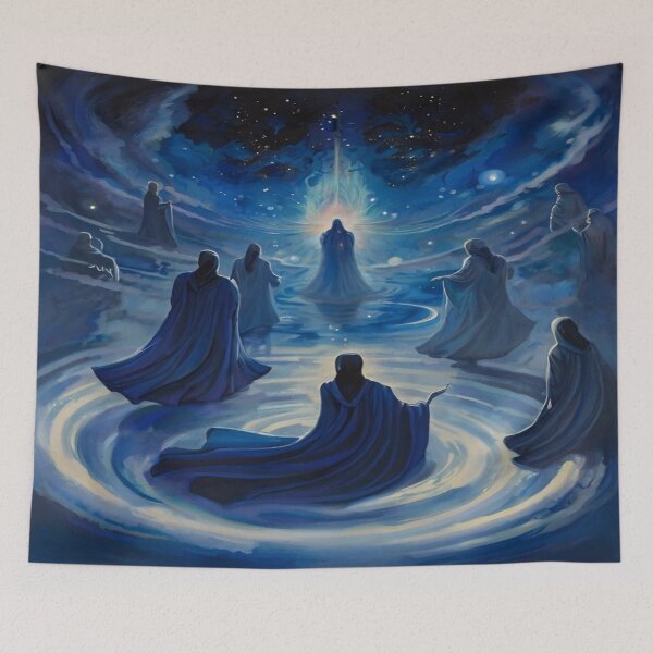 Item preview, A galactic festival, a celestial gathering with a mysterious appeal. designed and sold by Cherryblossom50.