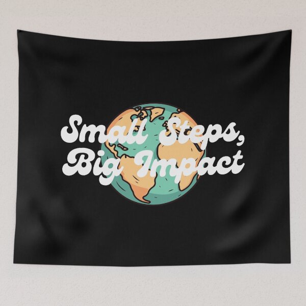 Item preview, Small steps, Big impact designed and sold by Nikki Krishna.