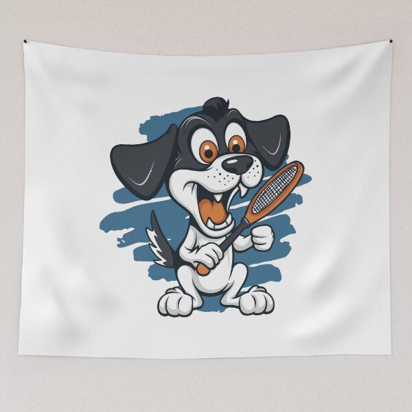 Item preview, Tennis dog designed and sold by DerSenat.