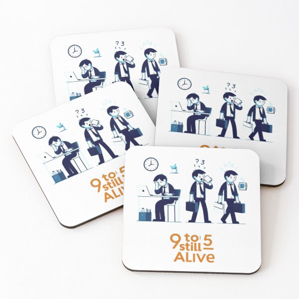 Item preview, The Daily Grind: We're All in This Together designed and sold by ThreadLore.